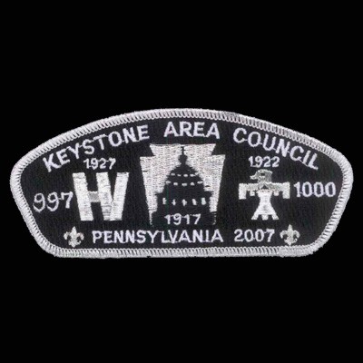 Keystone Area Council 90th Anniversary Patch
